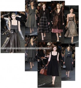 Louis Vuitton: eleganza nostalgica sulla passerella parigina