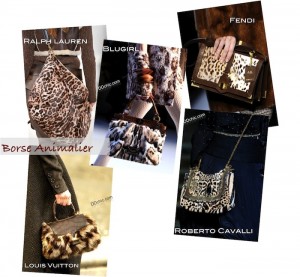 Le stampe animalier sulle borse dell’autunno/inverno 2010-11