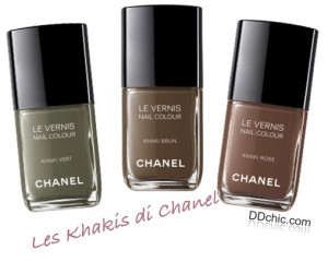 Les Khakis: i nuovi smalti Chanel per l’autunno/inverno 2010-11