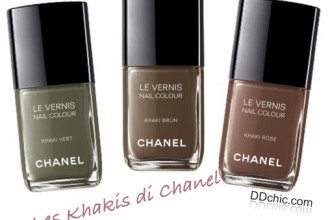 Les Khakis: i nuovi smalti Chanel per l’autunno/inverno 2010-11